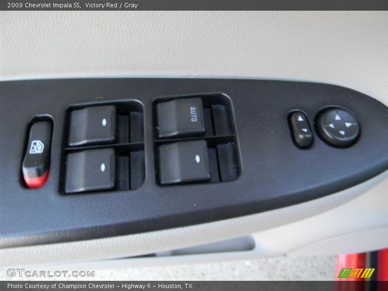 Victory Red / Gray 2009 Chevrolet Impala SS