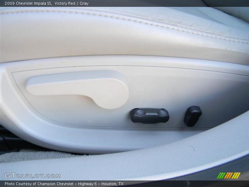 Victory Red / Gray 2009 Chevrolet Impala SS