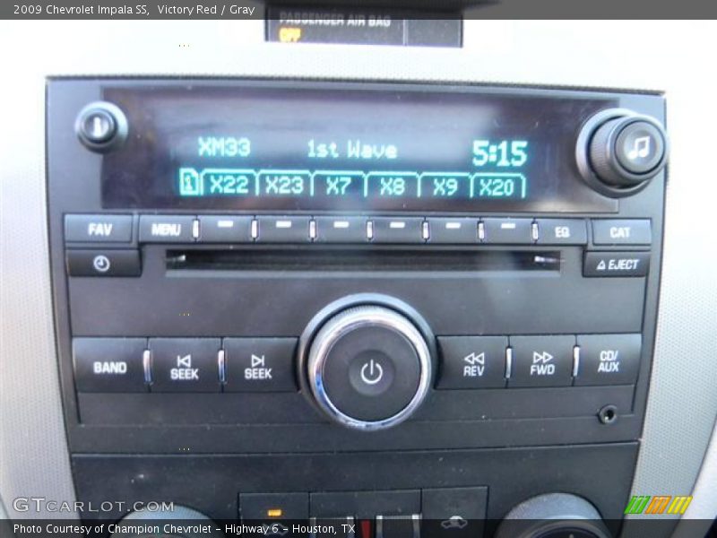 Victory Red / Gray 2009 Chevrolet Impala SS