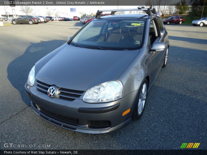 United Grey Metallic / Anthracite 2007 Volkswagen Rabbit 2 Door
