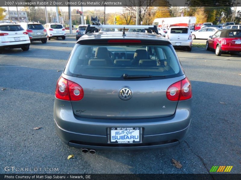 United Grey Metallic / Anthracite 2007 Volkswagen Rabbit 2 Door