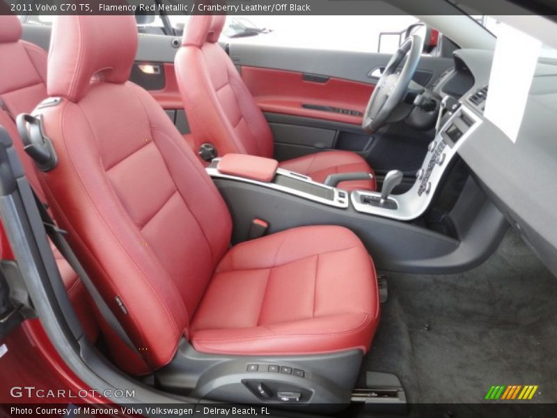 Passengers seat in Cranberry - 2011 Volvo C70 T5