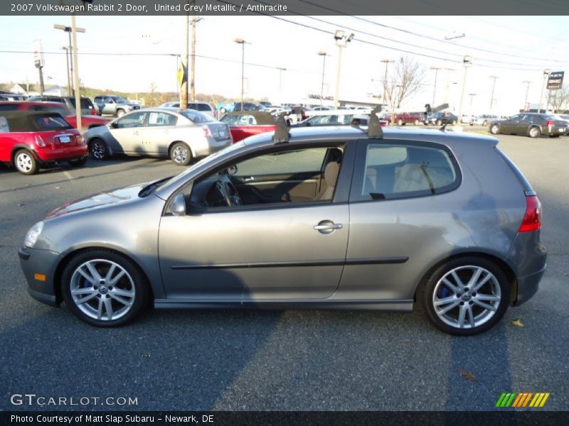 United Grey Metallic / Anthracite 2007 Volkswagen Rabbit 2 Door
