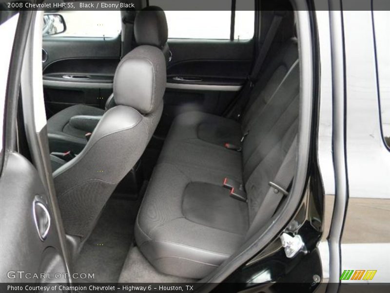  2008 HHR SS Ebony Black Interior