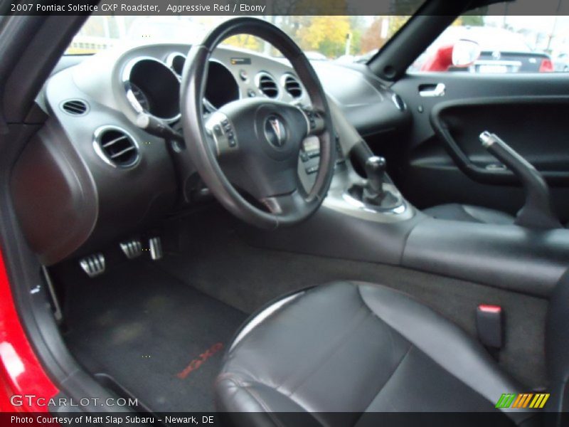 Aggressive Red / Ebony 2007 Pontiac Solstice GXP Roadster
