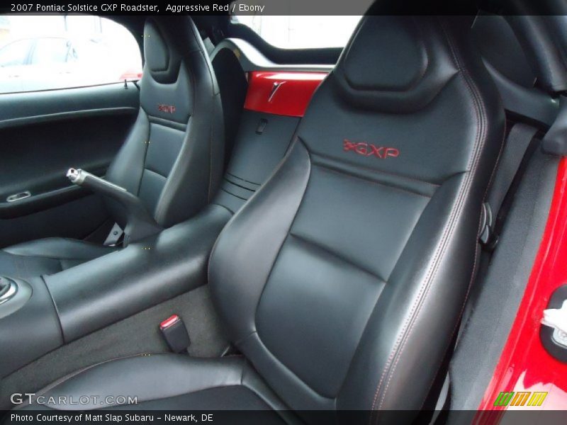 Aggressive Red / Ebony 2007 Pontiac Solstice GXP Roadster