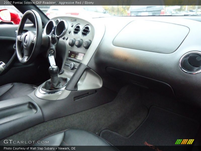 Aggressive Red / Ebony 2007 Pontiac Solstice GXP Roadster