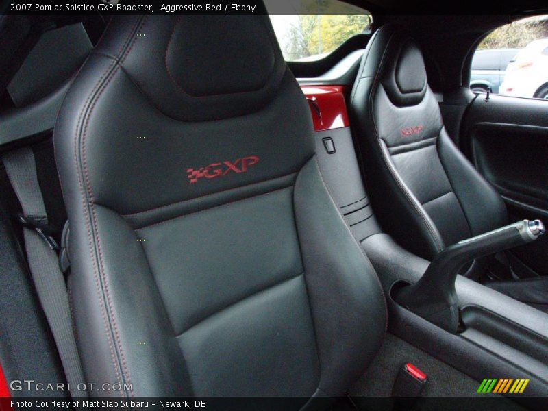 Aggressive Red / Ebony 2007 Pontiac Solstice GXP Roadster