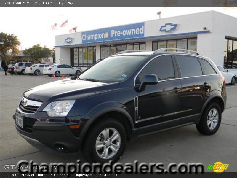 Deep Blue / Gray 2008 Saturn VUE XE