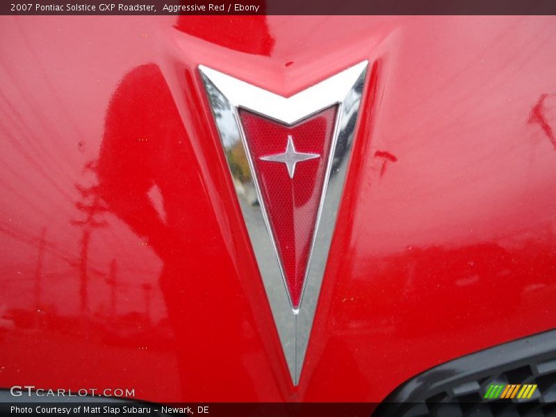 Aggressive Red / Ebony 2007 Pontiac Solstice GXP Roadster