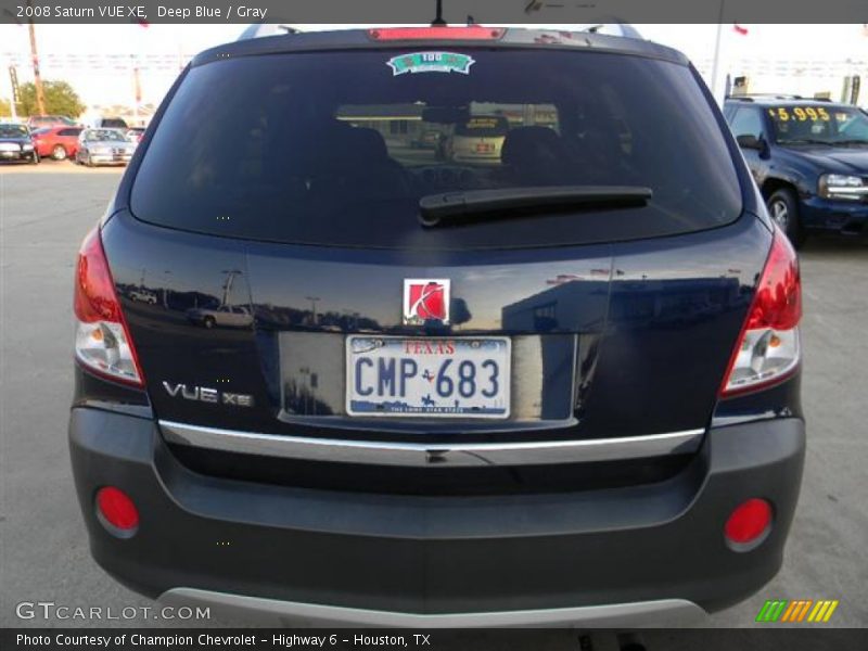 Deep Blue / Gray 2008 Saturn VUE XE