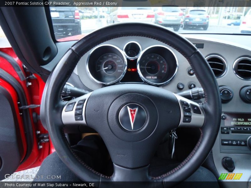 Aggressive Red / Ebony 2007 Pontiac Solstice GXP Roadster