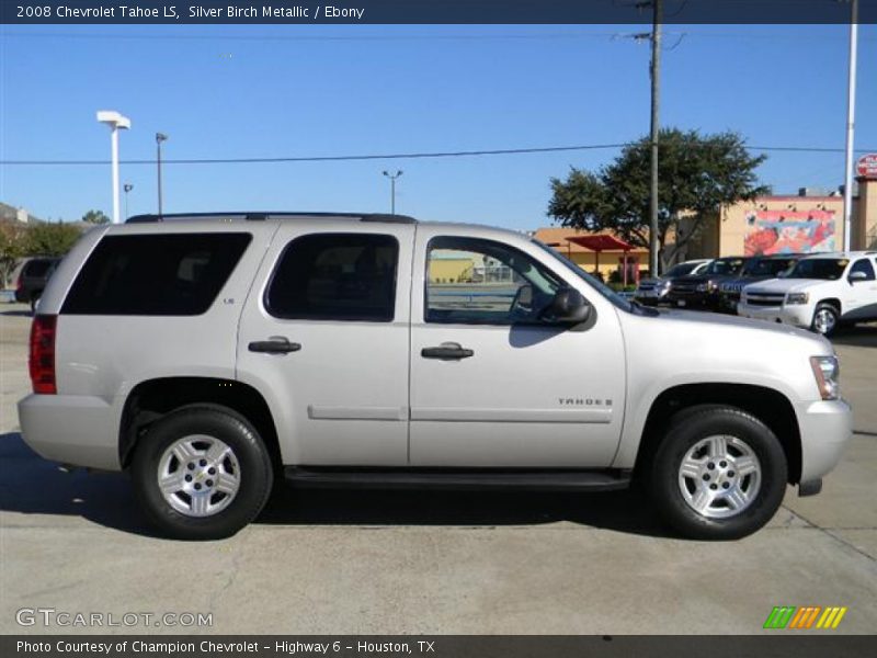 Silver Birch Metallic / Ebony 2008 Chevrolet Tahoe LS