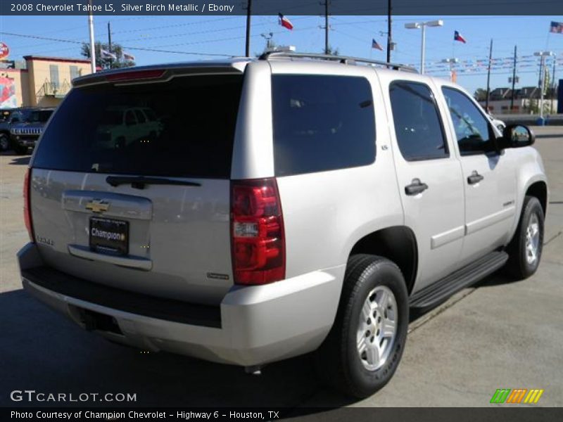 Silver Birch Metallic / Ebony 2008 Chevrolet Tahoe LS