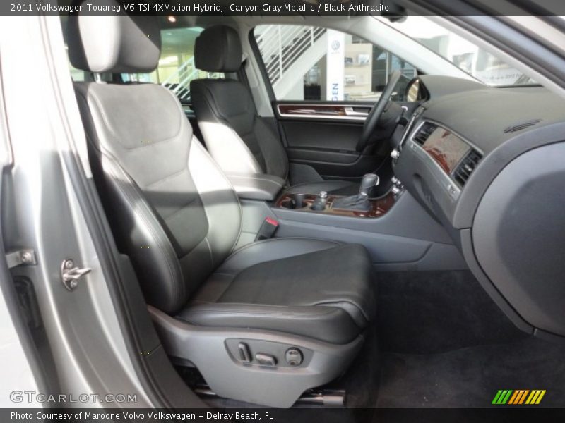 Canyon Gray Metallic / Black Anthracite 2011 Volkswagen Touareg V6 TSI 4XMotion Hybrid