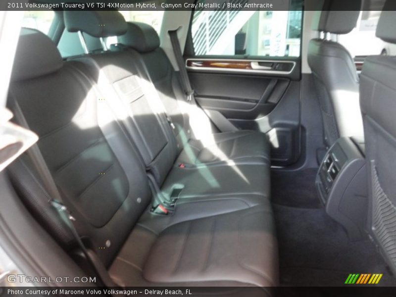 Canyon Gray Metallic / Black Anthracite 2011 Volkswagen Touareg V6 TSI 4XMotion Hybrid