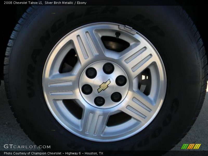 Silver Birch Metallic / Ebony 2008 Chevrolet Tahoe LS