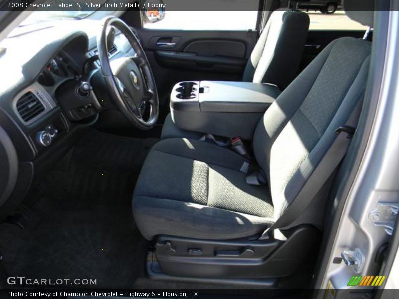 Silver Birch Metallic / Ebony 2008 Chevrolet Tahoe LS