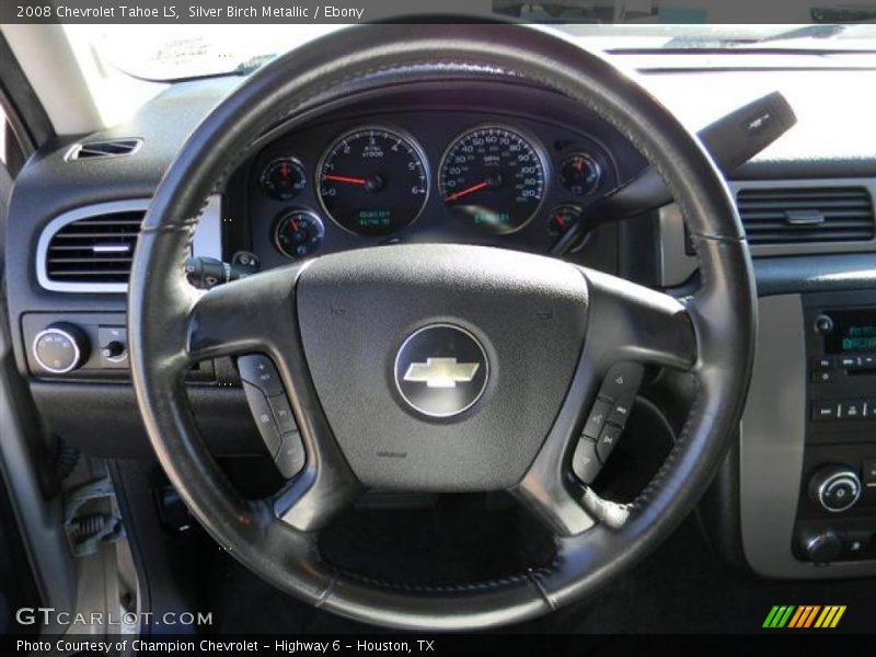 Silver Birch Metallic / Ebony 2008 Chevrolet Tahoe LS