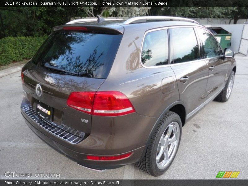 Toffee Brown Metallic / Cornsilk Beige 2011 Volkswagen Touareg VR6 FSI Sport 4XMotion