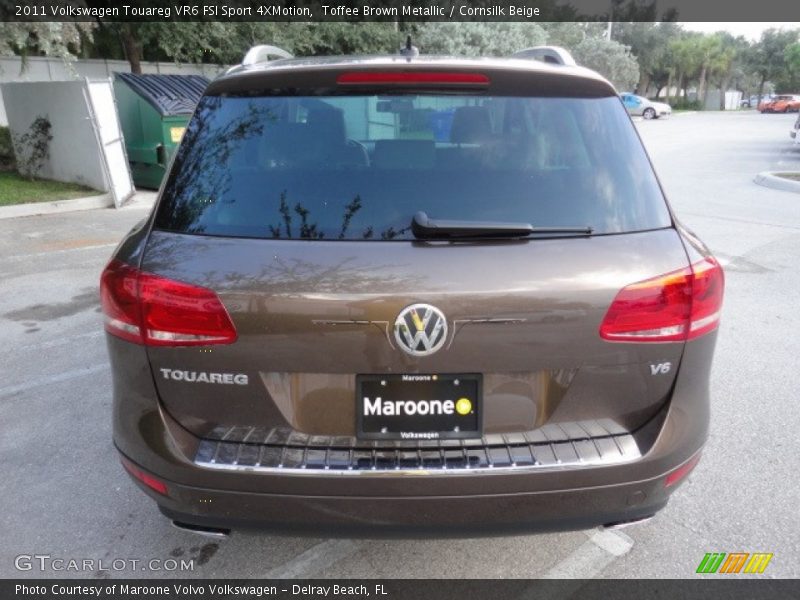 Toffee Brown Metallic / Cornsilk Beige 2011 Volkswagen Touareg VR6 FSI Sport 4XMotion