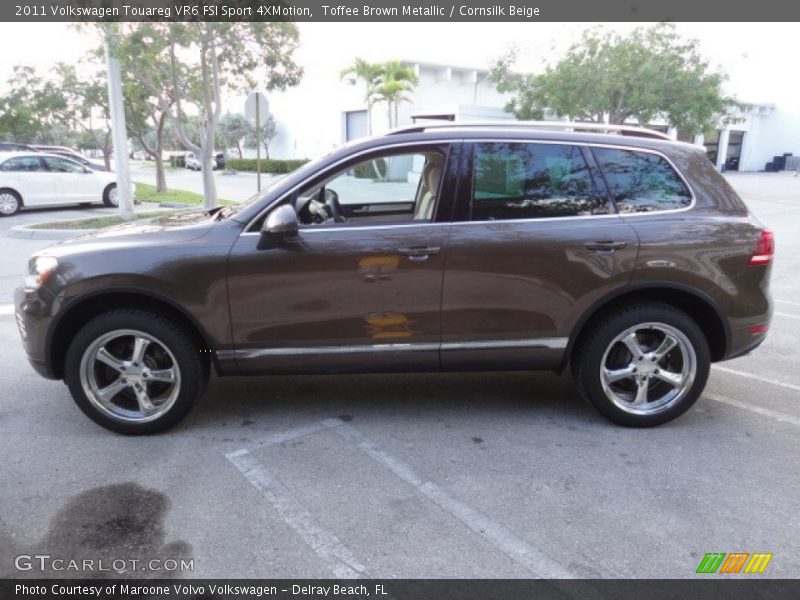 Toffee Brown Metallic / Cornsilk Beige 2011 Volkswagen Touareg VR6 FSI Sport 4XMotion