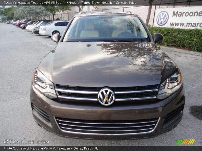 Toffee Brown Metallic / Cornsilk Beige 2011 Volkswagen Touareg VR6 FSI Sport 4XMotion