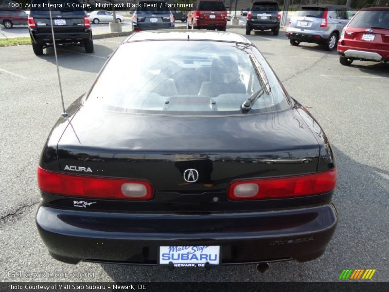 Nighthawk Black Pearl / Parchment 2001 Acura Integra LS Coupe