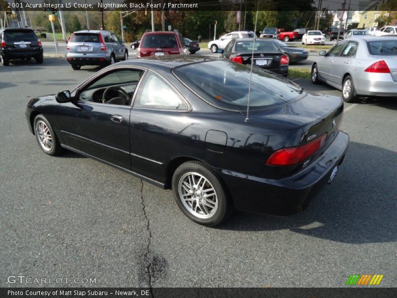 Nighthawk Black Pearl / Parchment 2001 Acura Integra LS Coupe