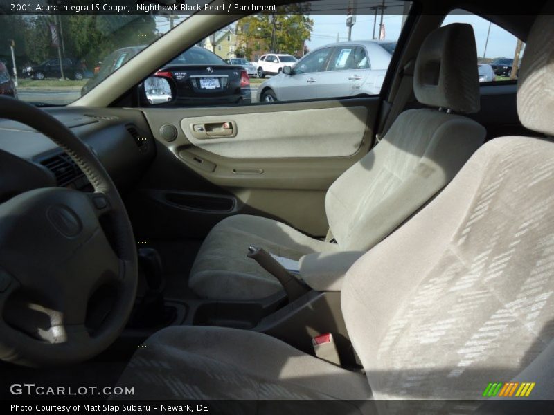 Nighthawk Black Pearl / Parchment 2001 Acura Integra LS Coupe