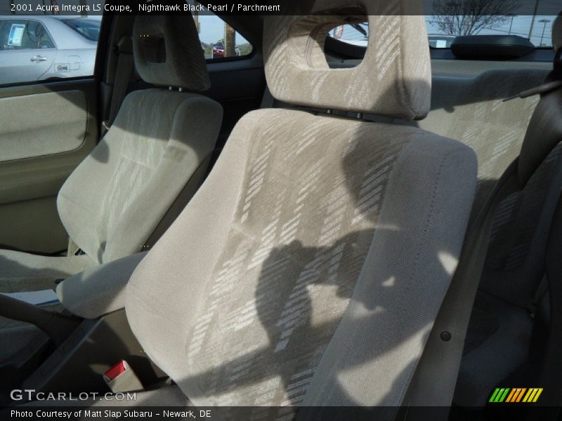 Nighthawk Black Pearl / Parchment 2001 Acura Integra LS Coupe
