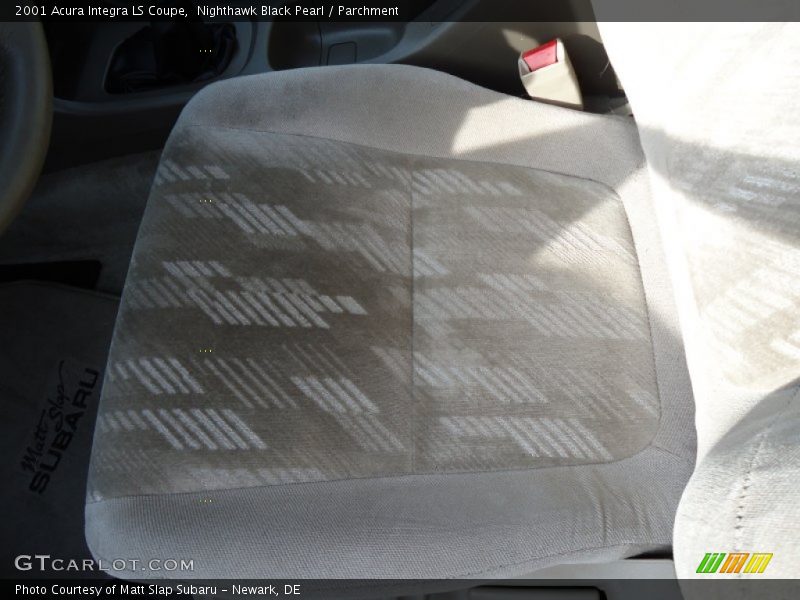 Nighthawk Black Pearl / Parchment 2001 Acura Integra LS Coupe