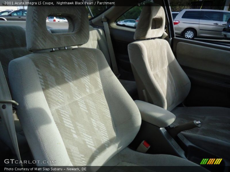 Nighthawk Black Pearl / Parchment 2001 Acura Integra LS Coupe