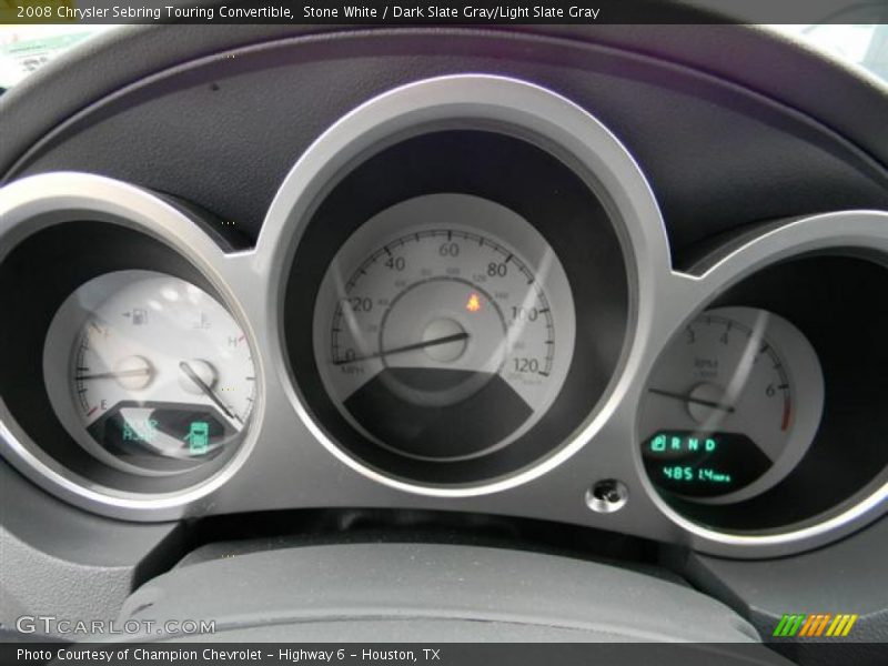  2008 Sebring Touring Convertible Touring Convertible Gauges