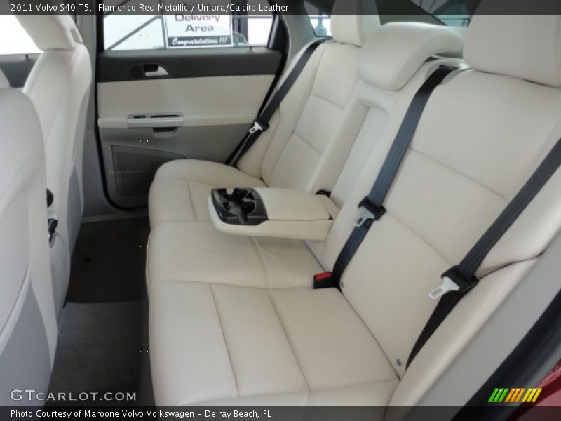Flamenco Red Metallic / Umbra/Calcite Leather 2011 Volvo S40 T5