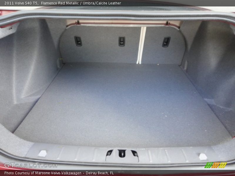 Flamenco Red Metallic / Umbra/Calcite Leather 2011 Volvo S40 T5