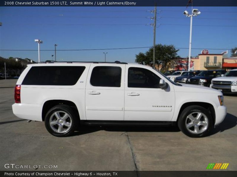 Summit White / Light Cashmere/Ebony 2008 Chevrolet Suburban 1500 LTZ