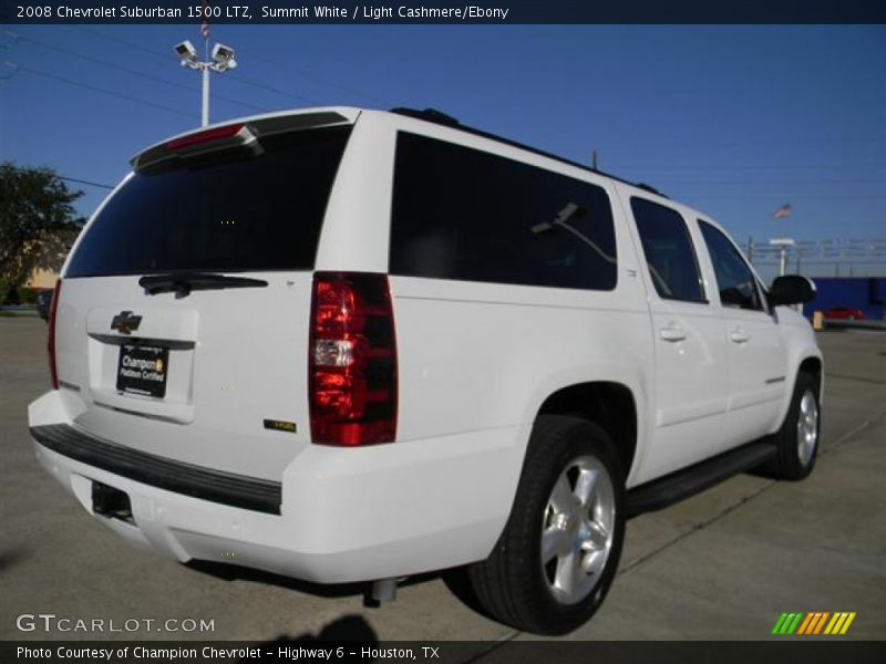 Summit White / Light Cashmere/Ebony 2008 Chevrolet Suburban 1500 LTZ