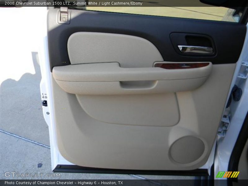 Summit White / Light Cashmere/Ebony 2008 Chevrolet Suburban 1500 LTZ