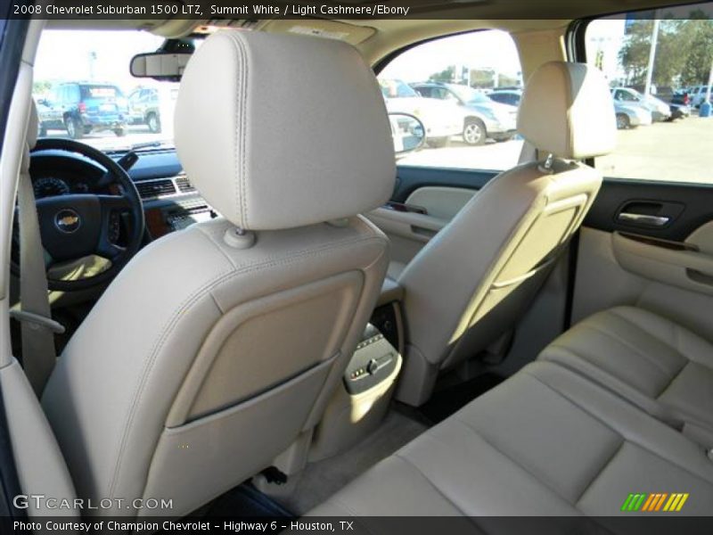 Summit White / Light Cashmere/Ebony 2008 Chevrolet Suburban 1500 LTZ