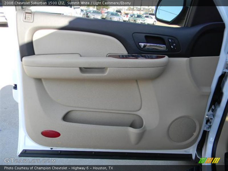 Summit White / Light Cashmere/Ebony 2008 Chevrolet Suburban 1500 LTZ