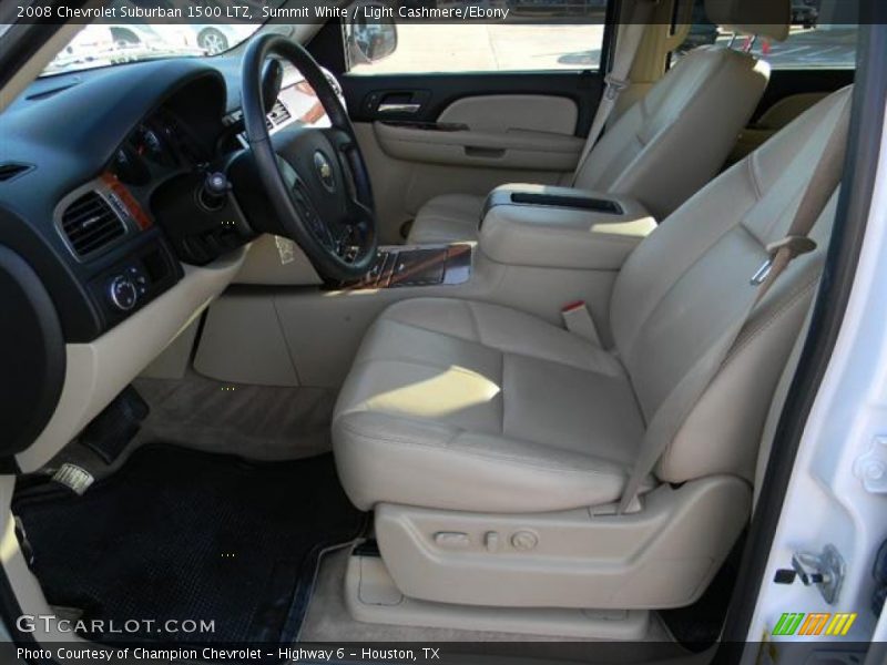 Summit White / Light Cashmere/Ebony 2008 Chevrolet Suburban 1500 LTZ