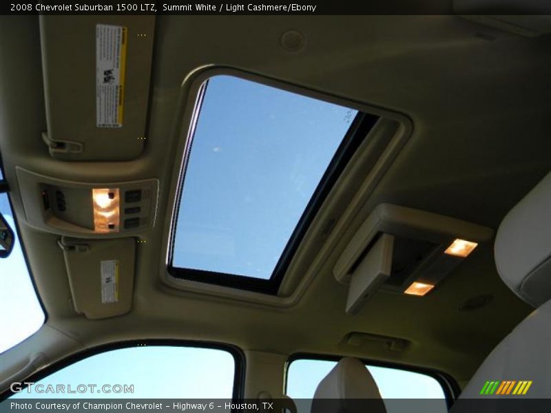 Summit White / Light Cashmere/Ebony 2008 Chevrolet Suburban 1500 LTZ