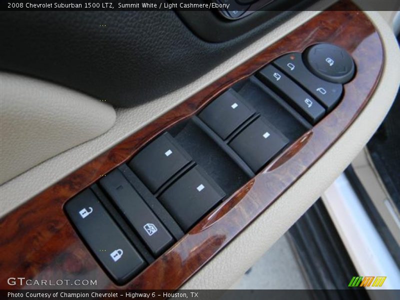 Summit White / Light Cashmere/Ebony 2008 Chevrolet Suburban 1500 LTZ