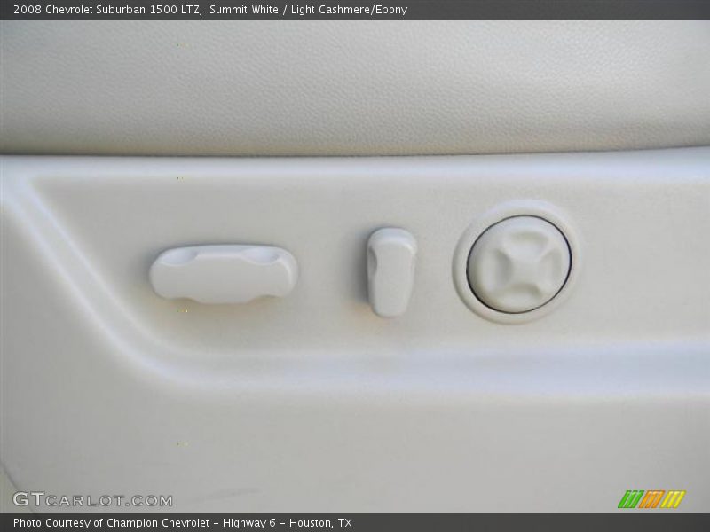 Summit White / Light Cashmere/Ebony 2008 Chevrolet Suburban 1500 LTZ