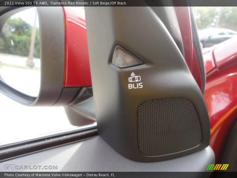 Flamenco Red Metallic / Soft Beige/Off Black 2011 Volvo S60 T6 AWD