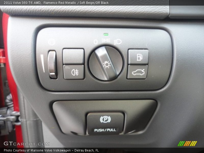 Flamenco Red Metallic / Soft Beige/Off Black 2011 Volvo S60 T6 AWD