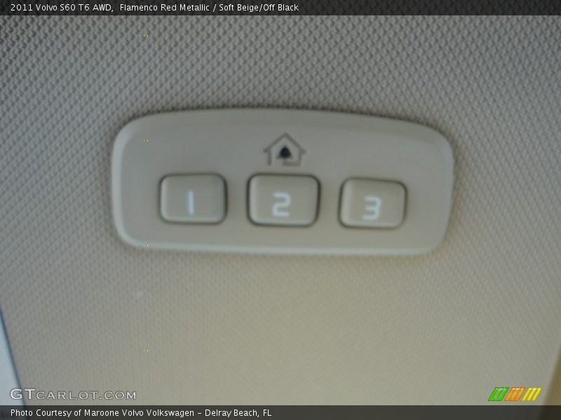 Flamenco Red Metallic / Soft Beige/Off Black 2011 Volvo S60 T6 AWD