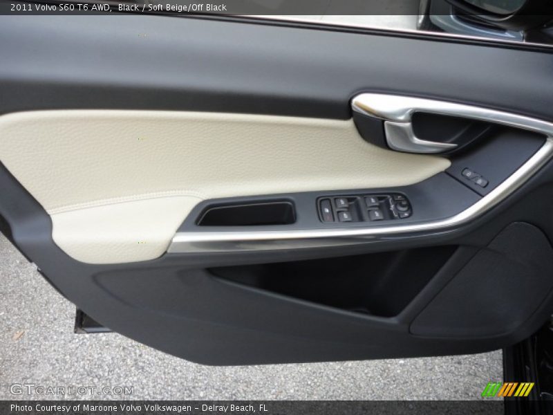 Black / Soft Beige/Off Black 2011 Volvo S60 T6 AWD