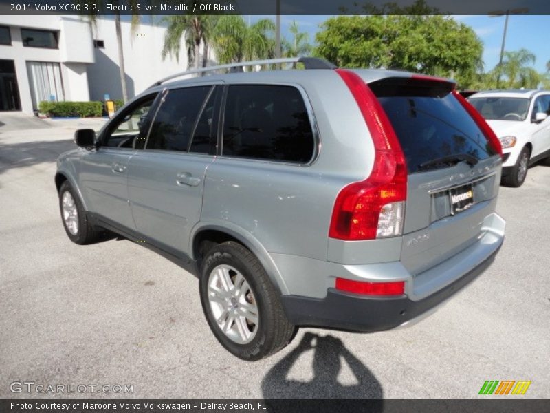 Electric Silver Metallic / Off Black 2011 Volvo XC90 3.2